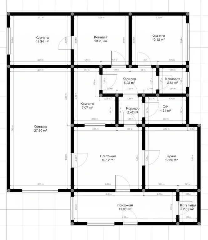 Дом в Кабардино-Балкария, Нальчик ул. Идарова, 96Б (130 м) - Фото 2