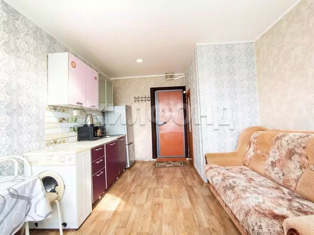 Студия Алтайский край, Барнаул ул. Эмилии Алексеевой, 60 (14.0 м) - Фото 2