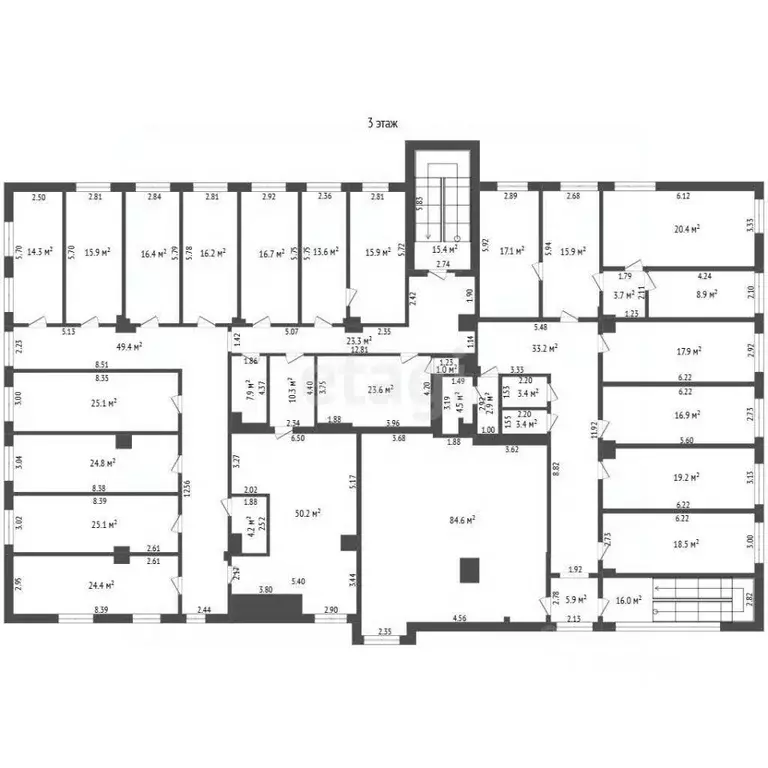 Офис в Тюменская область, Тюмень ул. Республики, 252к7 (50 м) - Фото 2