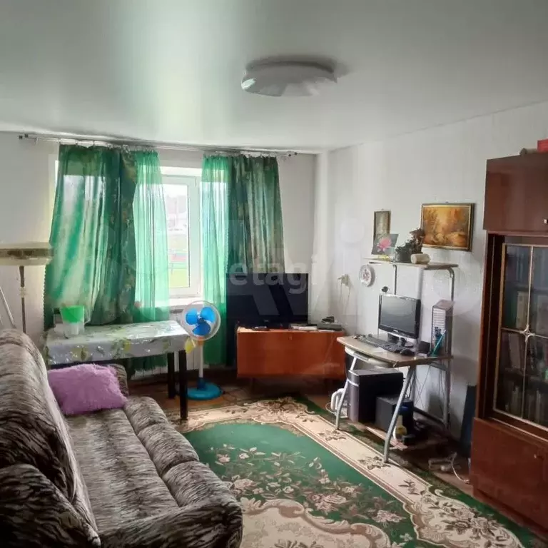 3-к. квартира, 58,5 м, 1/2 эт. - Фото 1