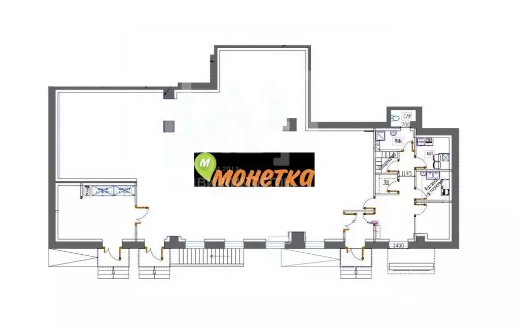Торговая площадь в Челябинская область, Челябинск ул. Труда, 176 (322 ... - Фото 2
