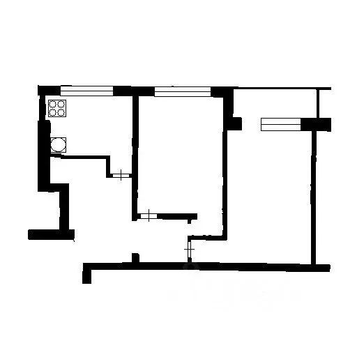 2-к кв. Московская область, Красногорск ул. 50 лет Октября, 2/37 (45.8 ... - Фото 2