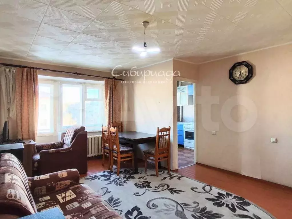 3-к. квартира, 56,4 м, 4/5 эт. - Фото 0