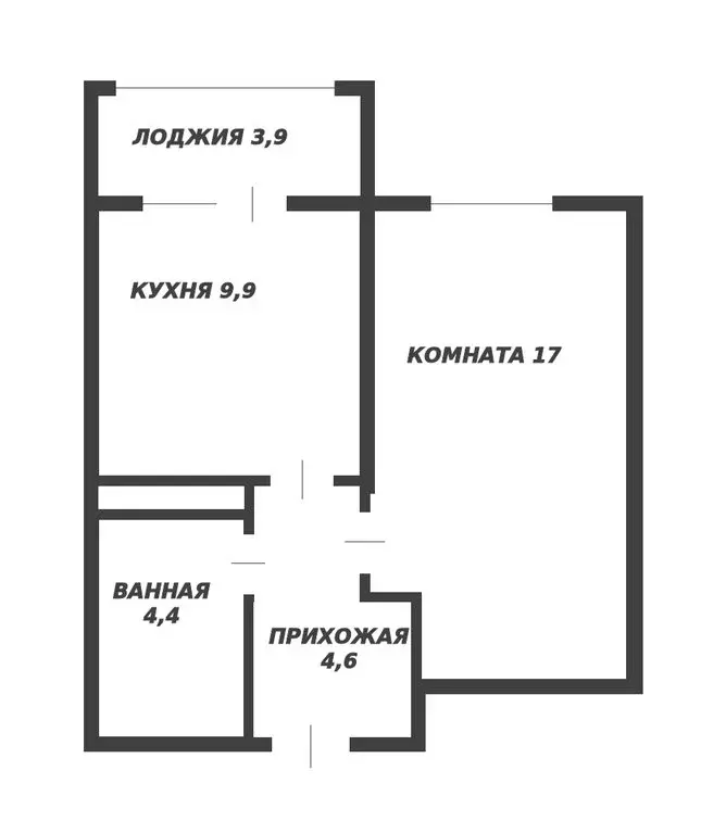 1-комнатная квартира: Симферополь, Мраморный переулок, 36 (40 м) - Фото 0