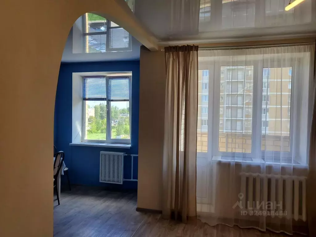 1-к кв. Владимирская область, Владимир ул. Гвардейская, 13 (40.0 м) - Фото 1