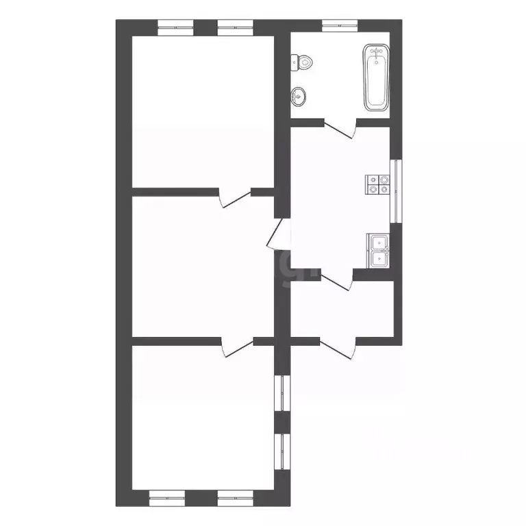 Дом в Ставропольский край, Пятигорск городской округ, пос. ... - Фото 2