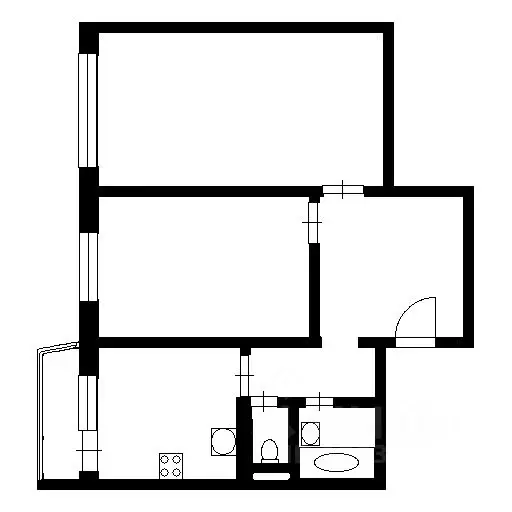 2-к кв. Алтайский край, Барнаул ул. Энтузиастов, 32 (56.6 м) - Фото 1