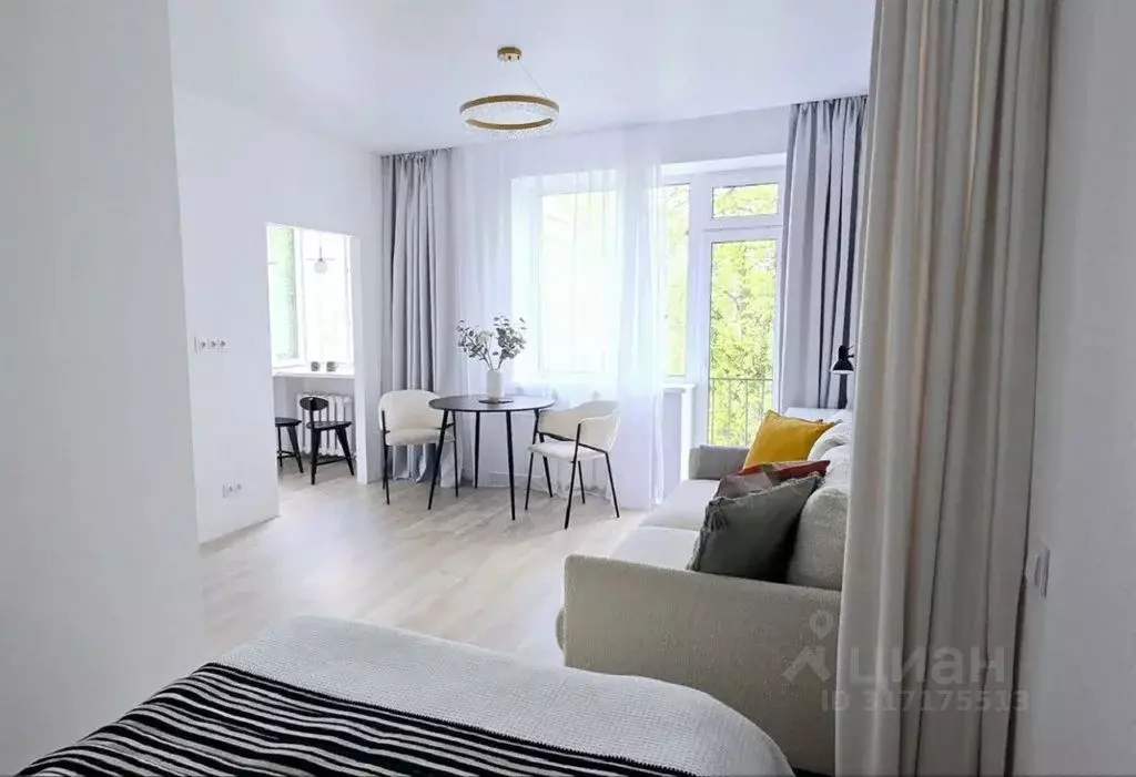 1-к кв. Чувашия, Чебоксары ул. Дзержинского, 16 (30.0 м) - Фото 2