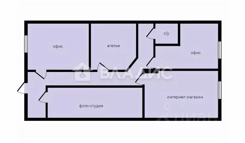 Помещение свободного назначения в Москва просп. Магеллана, 2 (90 м) - Фото 2
