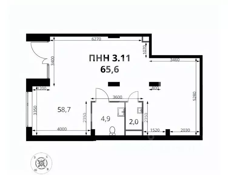 Торговая площадь в Московская область, Химки ул. 1-я Сестрорецкая, 1 ... - Фото 2