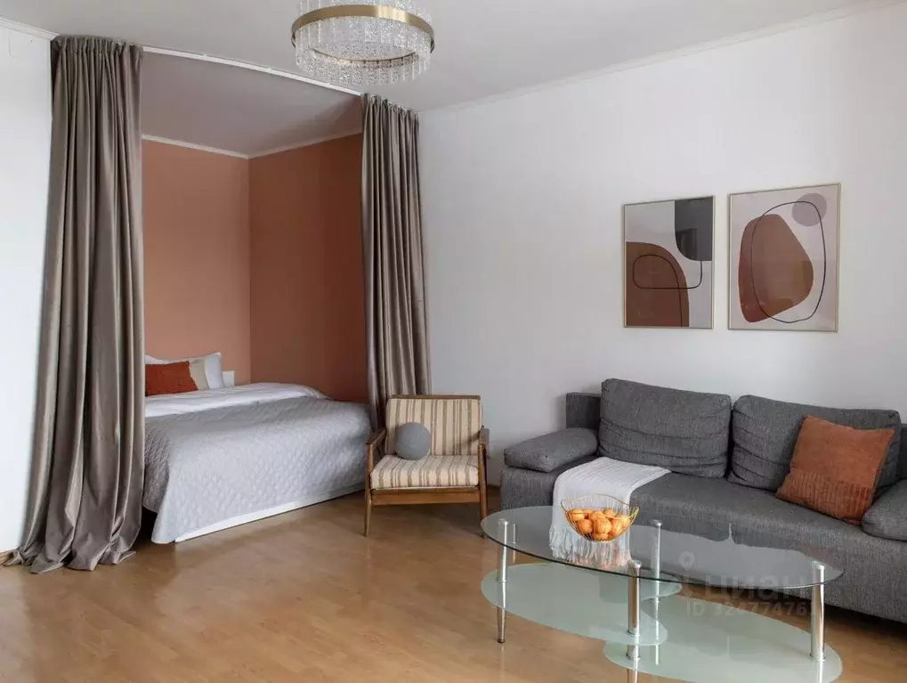 1-к кв. Москва Октябрьская ул., 33 (38.0 м) - Фото 1