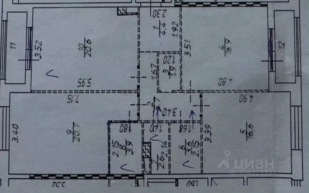 3-к кв. Москва Винницкая ул., 8к4 (100.4 м) - Фото 1