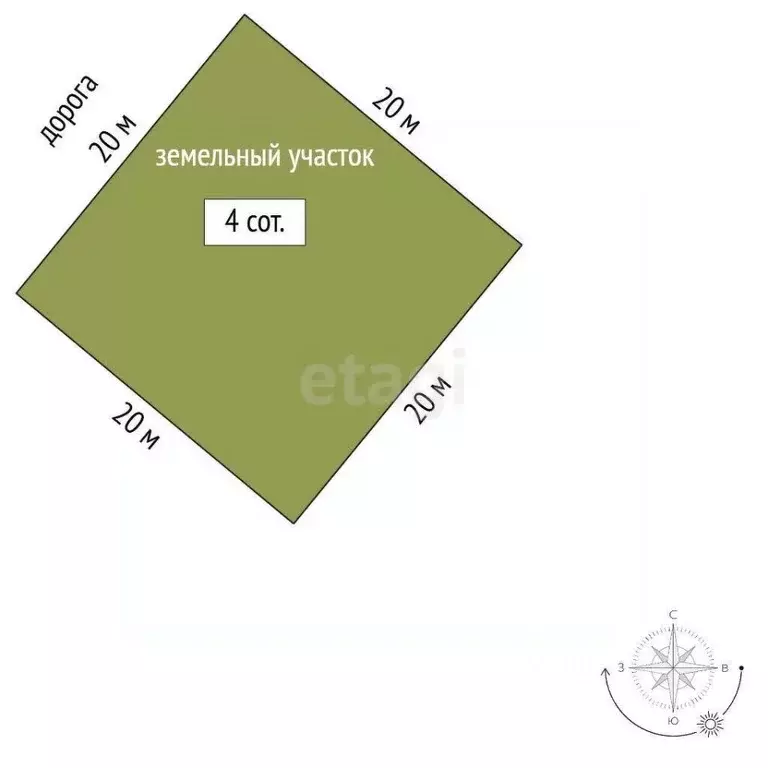 Участок в Ростовская область, Мясниковский район, Краснокрымское ... - Фото 2