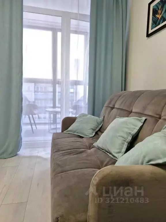 1-к кв. Калининградская область, Калининград ул. 9 Апреля, 88А (34.0 ... - Фото 1