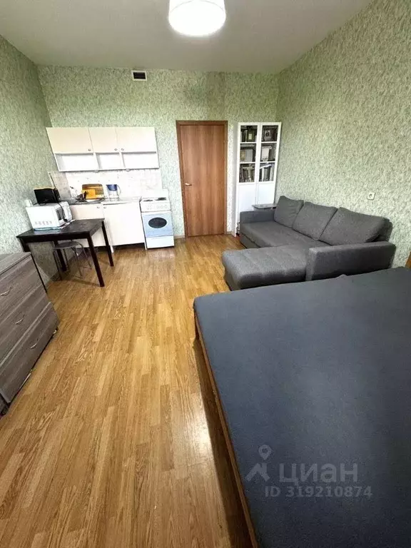 Студия Ленинградская область, Мурино Всеволожский район, ул. Шоссе в ... - Фото 0