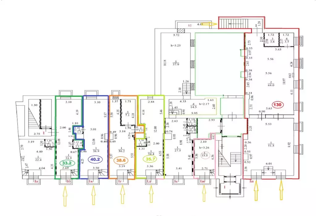 Помещение свободного назначения в Москва ул. Тимура Фрунзе, 16 (16 м) - Фото 2