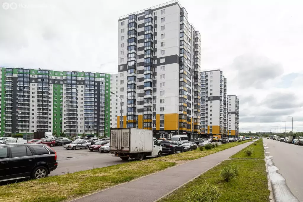 Квартира-студия: Виллозское городское поселение, посёлок Новогорелово, ... - Фото 1