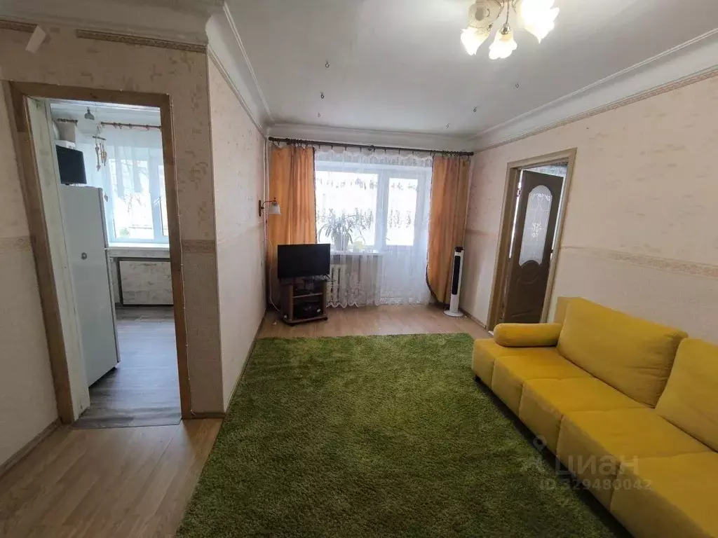 2-к кв. Псковская область, Псков ул. Свердлова, 50 (44.0 м) - Фото 1