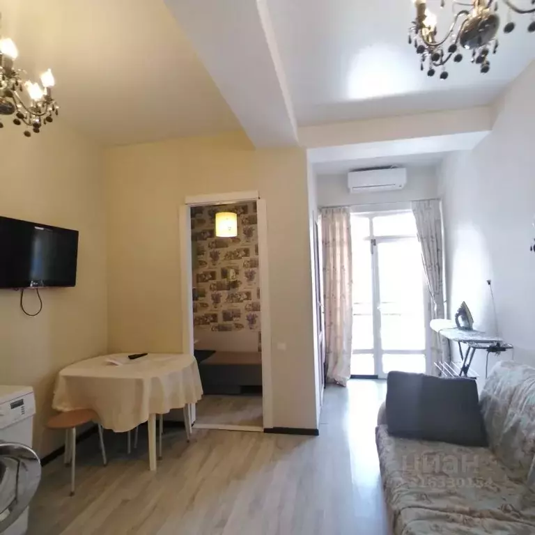 Студия Краснодарский край, Сочи ул. Тимирязева, 25 (28.0 м) - Фото 0