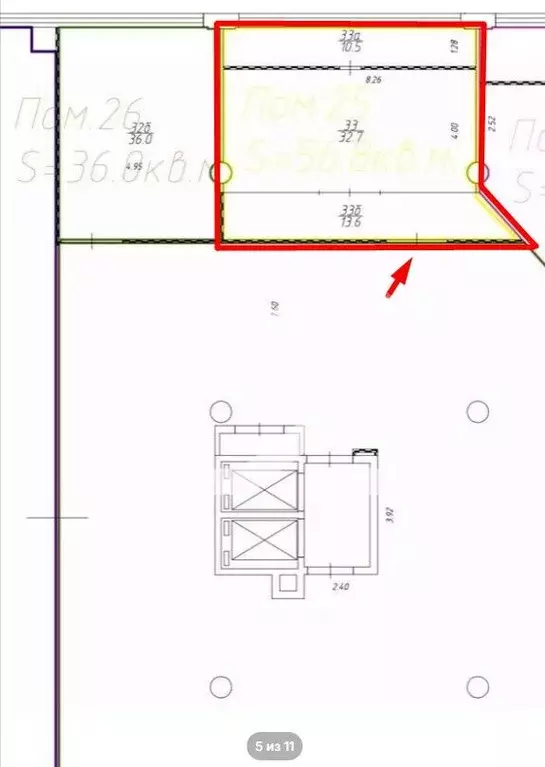 Торговая площадь в Москва Новокуркинское ш., 1 (57 м) - Фото 2