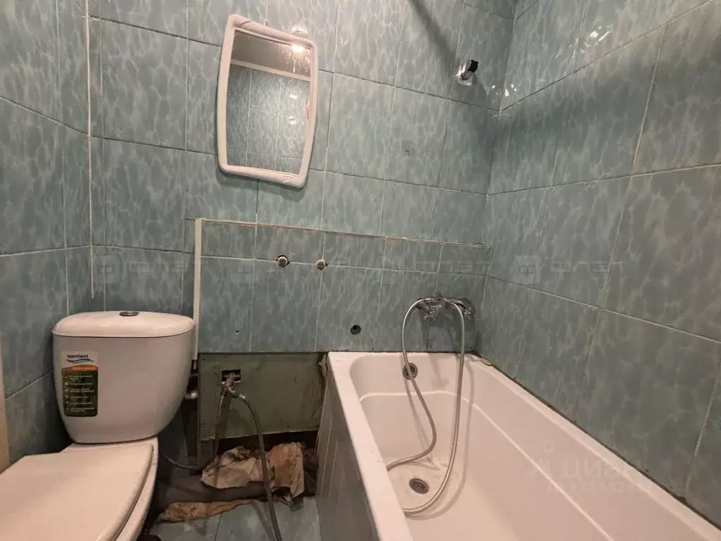 1-к кв. Татарстан, Казань ул. Побежимова, 59 (28.2 м) - Фото 1