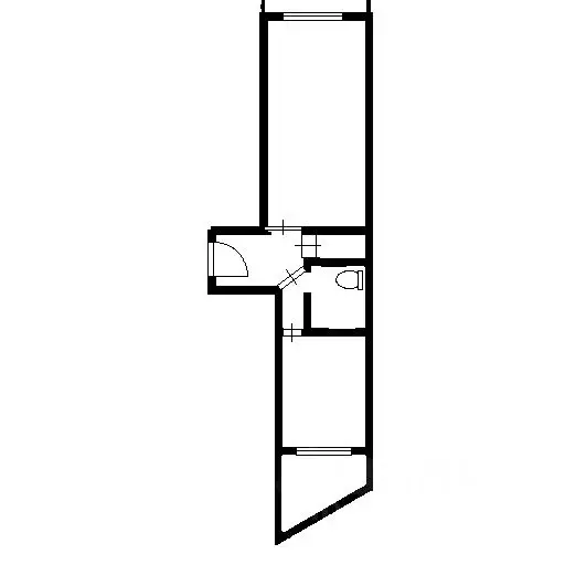 1-к кв. Новосибирская область, Новосибирск Линейная ул., 31/4 (32.0 м) - Фото 1