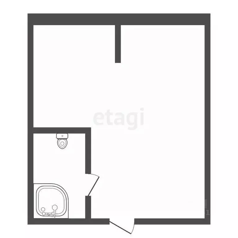 1-к кв. Краснодарский край, Анапа Парковая ул., 60к4 (33.0 м) - Фото 2