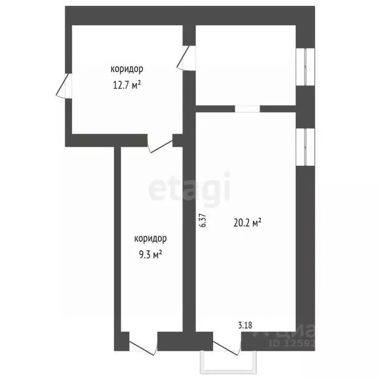 Офис в Тамбовская область, Тамбов Советская ул., 91 (28 м) - Фото 1