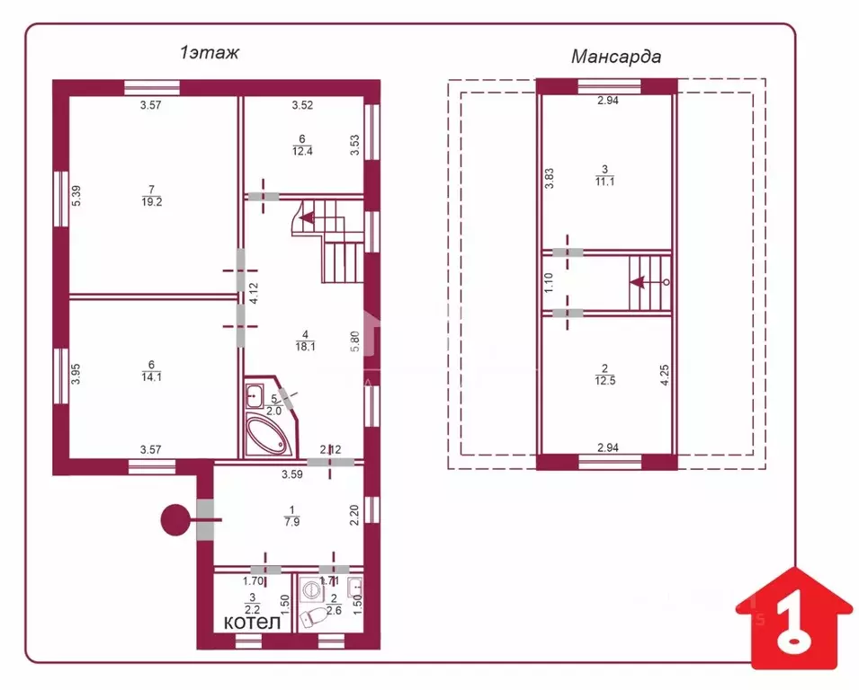 Дом в Омская область, Омский район, Магистральное с/пос, Деревня ... - Фото 2