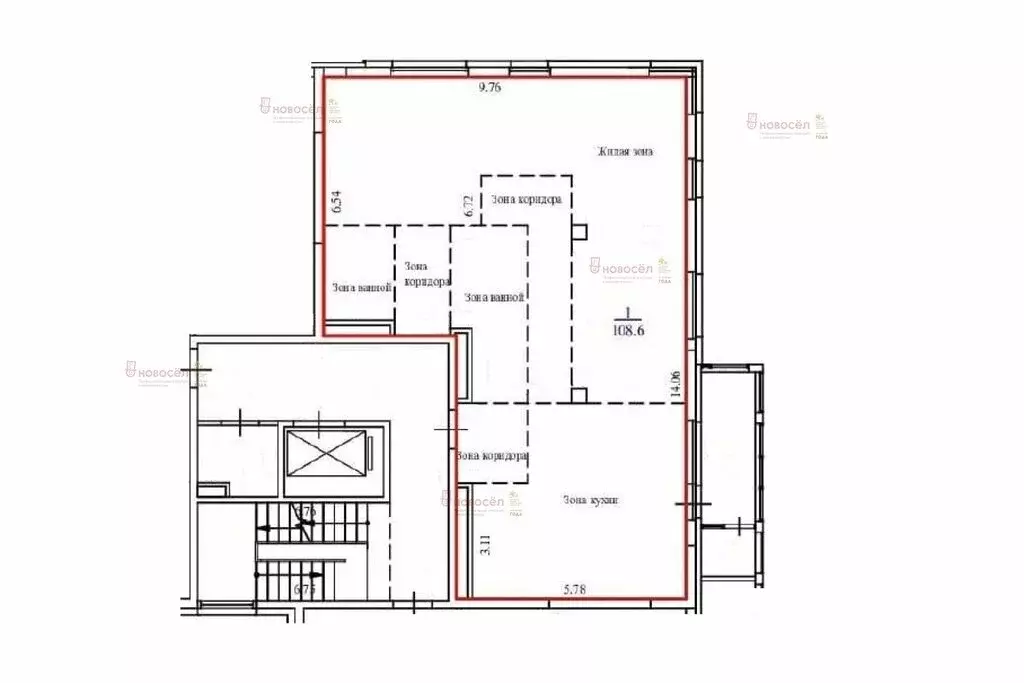 3-комнатная квартира: Екатеринбург, улица Степана Разина, 23 (108 м) - Фото 0