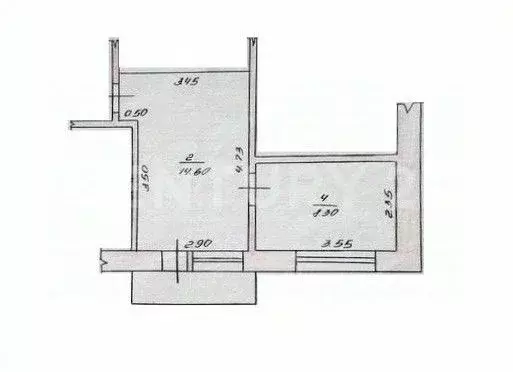 Комната Чувашия, Чебоксары просп. Мира, 21 (22.9 м) - Фото 2