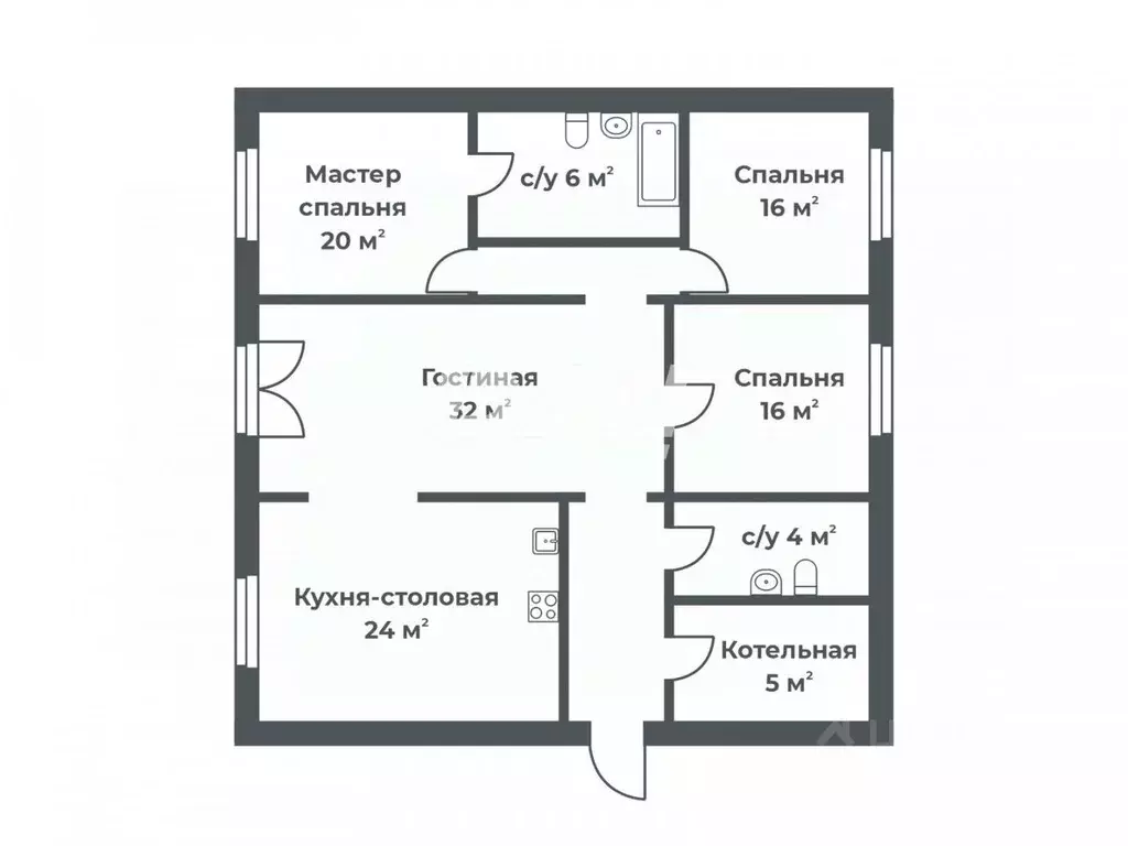 Дом в Челябинская область, Сосновский муниципальный округ, с. Большие ... - Фото 2