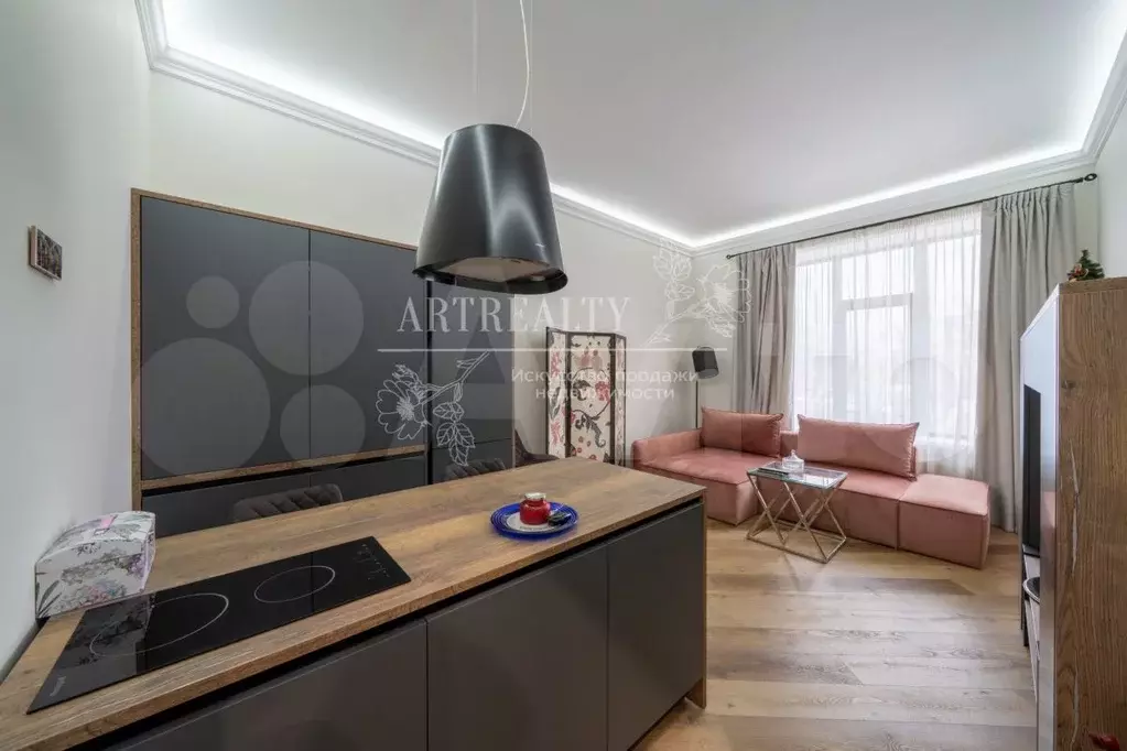 1-к. квартира, 45 м, 2/20 эт. - Фото 1