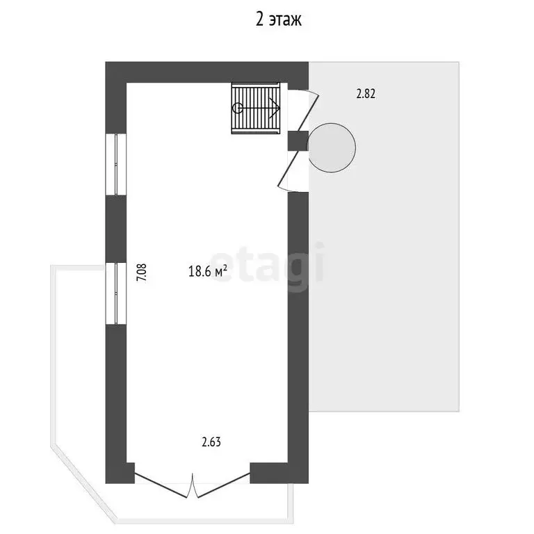 Дом в Омск, территория СОСН Нефтехимик (78 м) - Фото 2