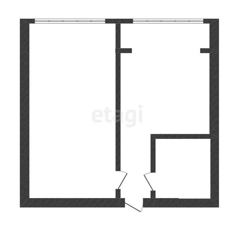 1-комнатная квартира: Нальчик, улица Тарчокова, 125А (42 м) - Фото 0