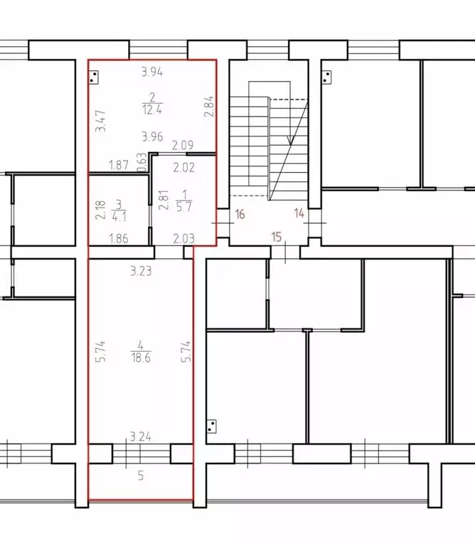 1-комнатная квартира: Кострома, улица 8 Марта, 65 (40.8 м) - Фото 0