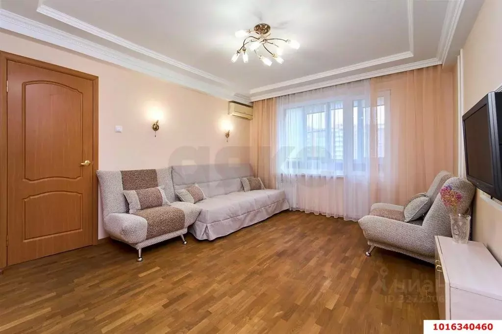 1-к кв. Краснодарский край, Краснодар Юбилейный мкр, просп. Чекистов ... - Фото 1