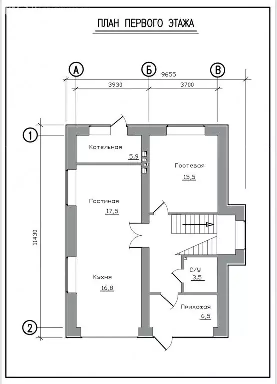 Дом в городской округ Нижний Новгород, деревня Анкудиновка (161 м) - Фото 1