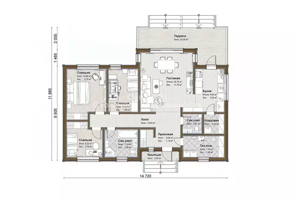 Дом в Москва д. Сенькино-Секерино, Сенькино-2 СНТ,  (152 м) - Фото 1
