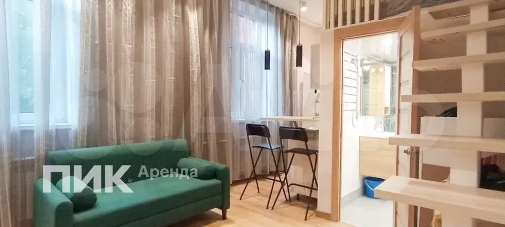 Квартира-студия, 19,8 м, 4/5 эт. - Фото 1