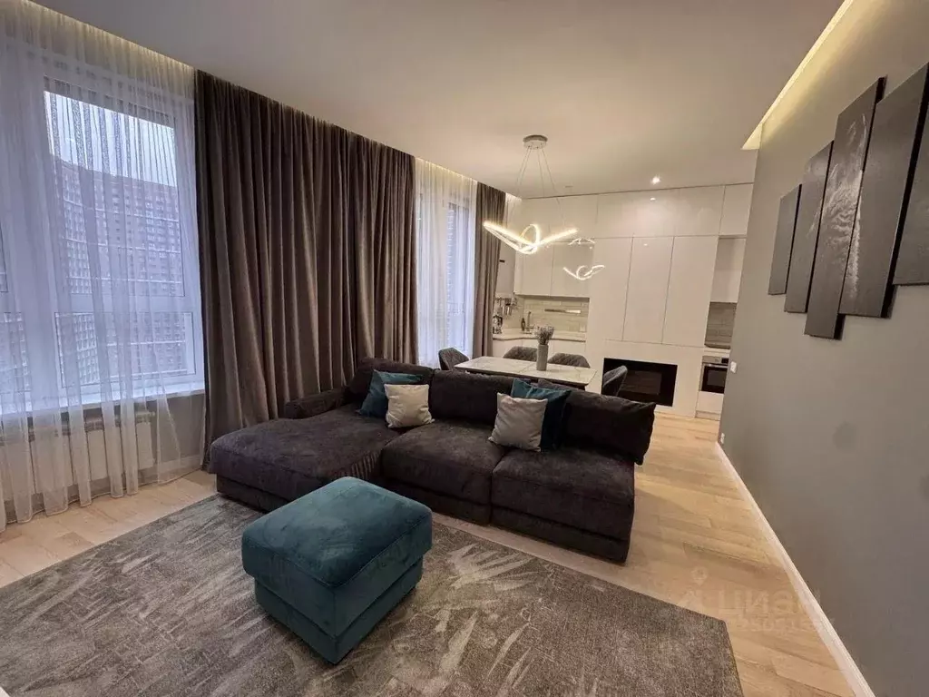 3-к кв. Москва Шелепихинская наб., 34к1зд4 (82.0 м) - Фото 1