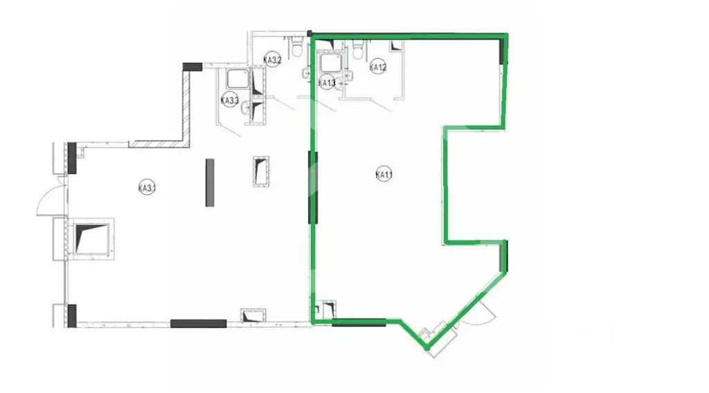 Помещение свободного назначения в Москва Летниковская ул., 6к2 (70 м) - Фото 2