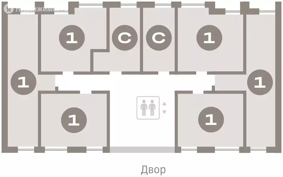 1-комнатная квартира: Новосибирск, улица Аэропорт, 88 (47.78 м) - Фото 1