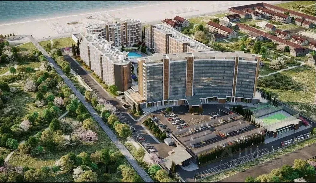 Студия Крым, Сакский район, Лесновское с/пос, с. Прибрежное ул. ... - Фото 2