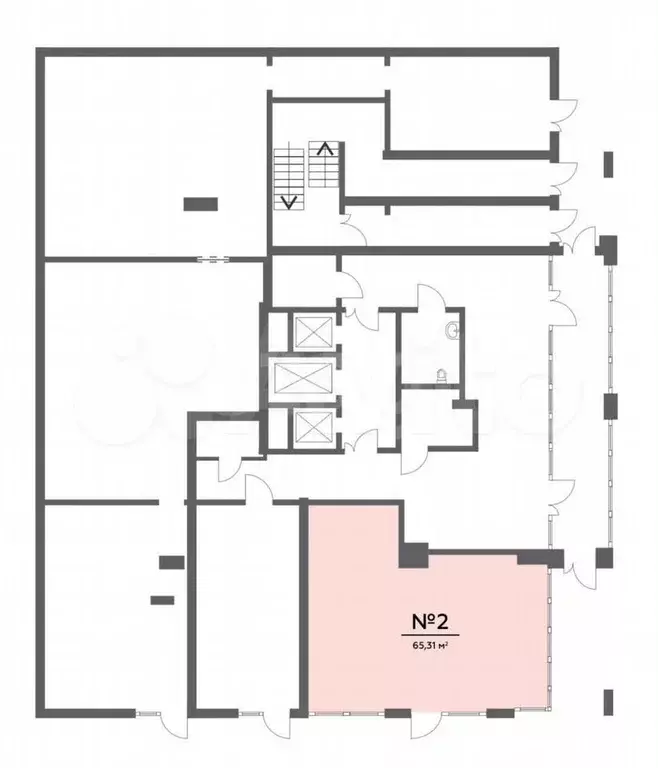 Продам помещение свободного назначения, 65.31 м - Фото 0