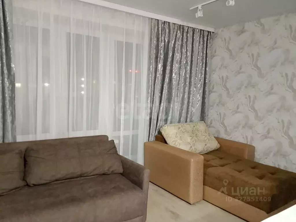 Студия Тюменская область, Тобольск 15-й мкр, 39 (25.0 м) - Фото 2