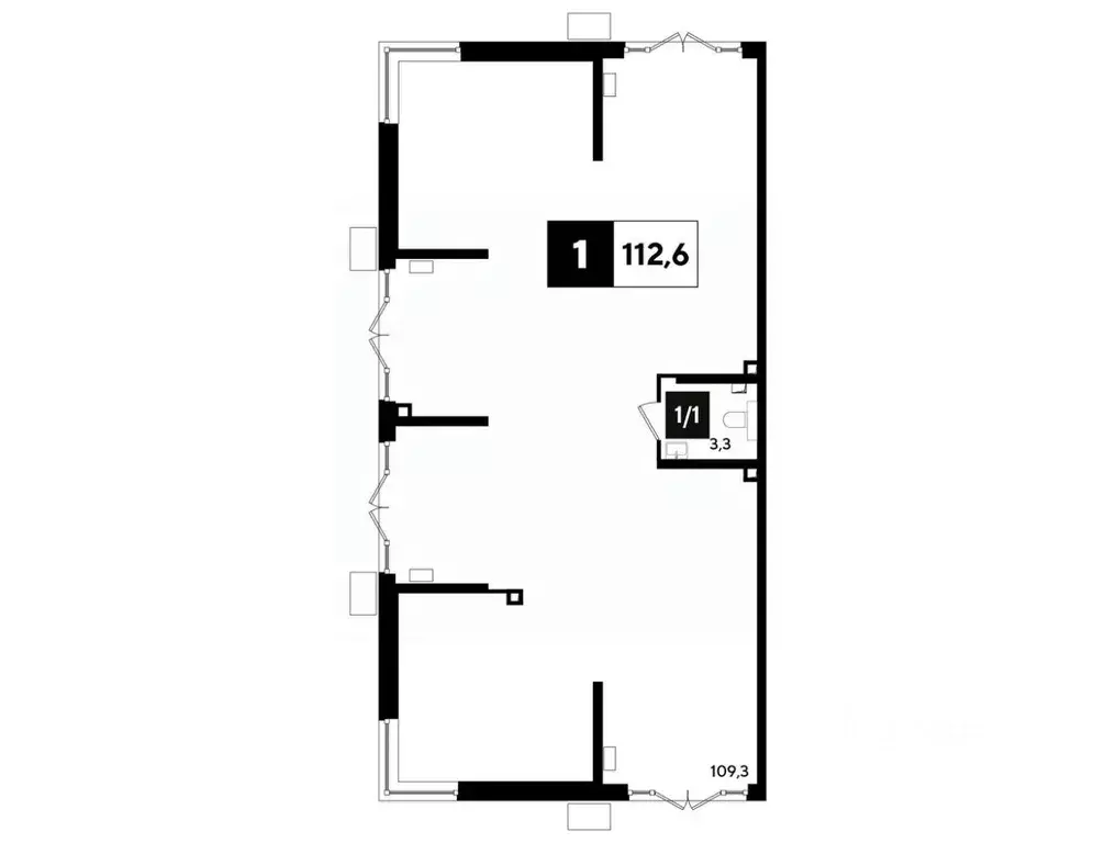 Помещение свободного назначения в Краснодарский край, Краснодар ул. ... - Фото 1