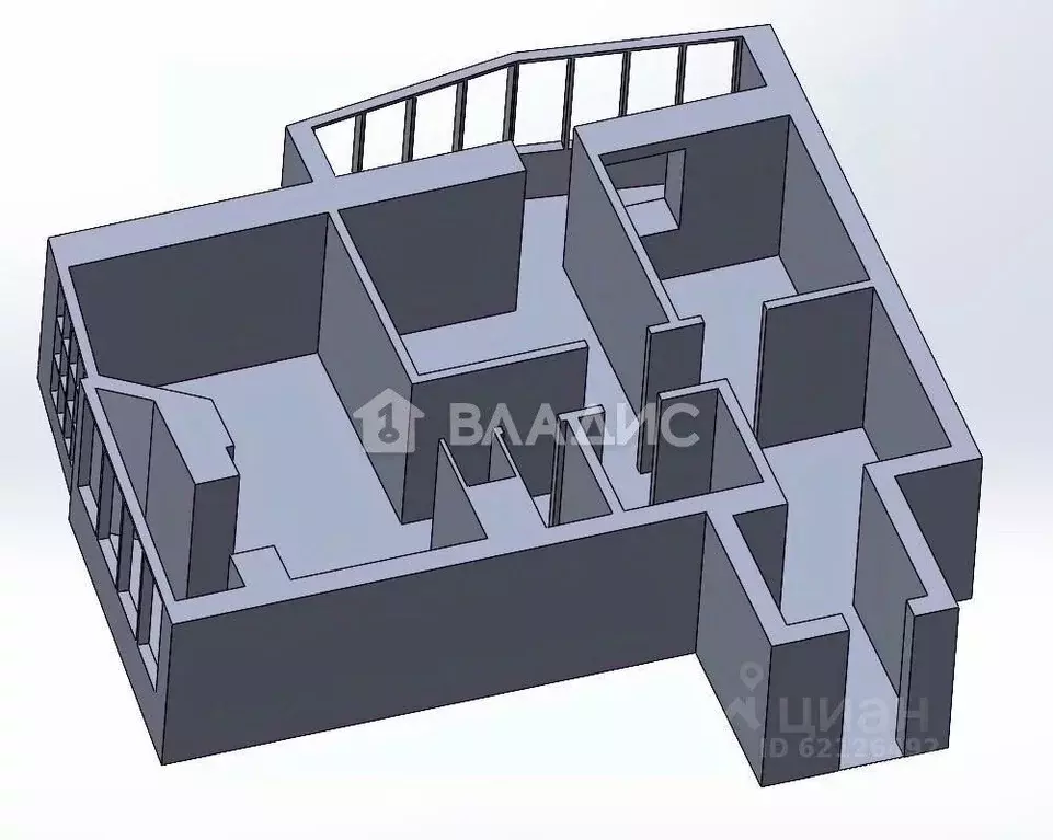 2-к кв. Санкт-Петербург Загребский бул., 7К3 (54.6 м) - Фото 2