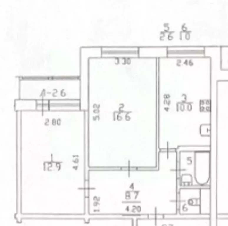 2-к кв. Санкт-Петербург Индустриальный просп., 15 (51.8 м) - Фото 2