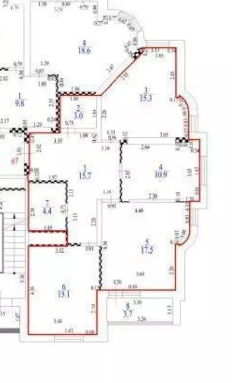 3-комнатная квартира: Москва, улица Малыгина, 12А (82 м) - Фото 0